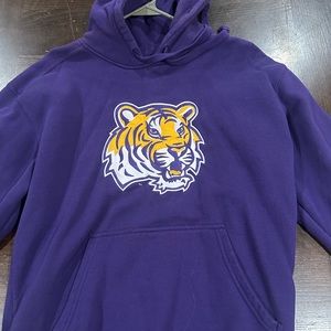 LSU size large hoodie